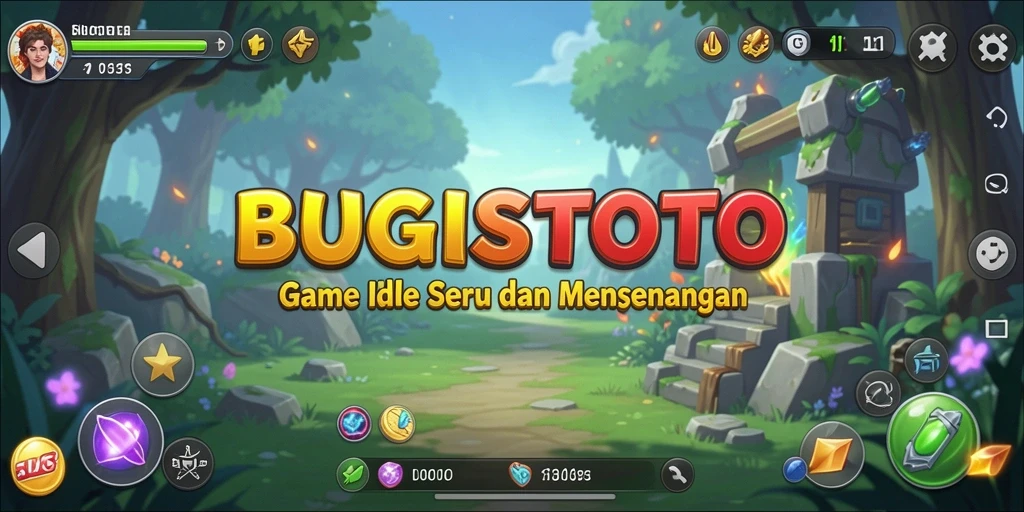 Tampilan gameplay seru dan menawan dari BUGISTOTO.
