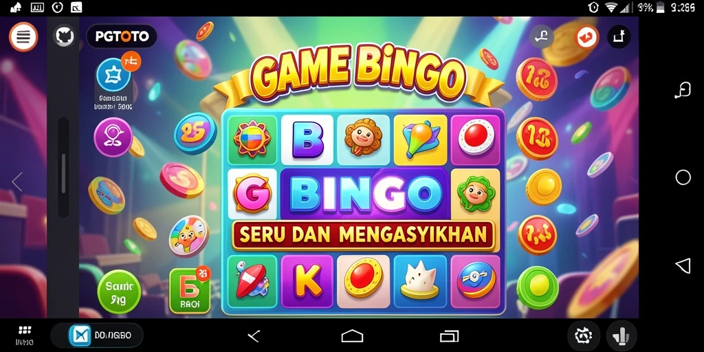 Tampilan gameplay seru PGTOTO dengan kartu bingo.