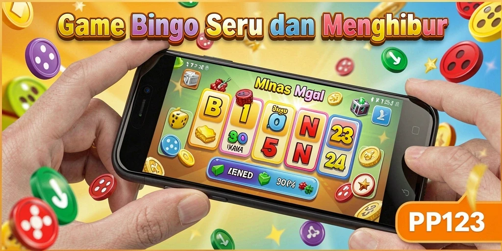 Tampilan menarik dari gameplay Bingo di PP123.