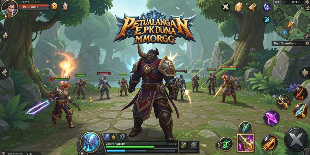 Screenshot SIP33 yang menunjukkan petualangan seru dalam dunia MMORPG.