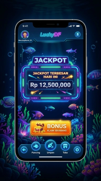 Beragam kategori aplikasi dalam luckydf untuk pengguna Android.